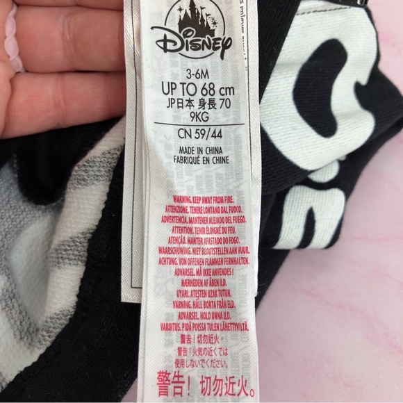 NWT Disney Store Mickey Mouse costume baby one piece glow in the dark 3-6 months - Picture 6 of 12